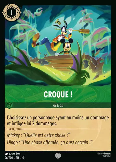 Carte Lorcana 096/204 Croque ! Foil | LorenZone