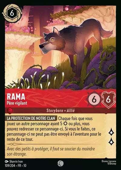 Carte Lorcana 109/204 Rama Foil | LorenZone