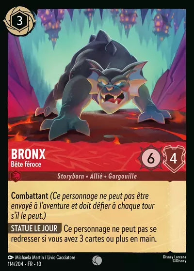 Carte Lorcana 114/204 Bronx Foil | LorenZone