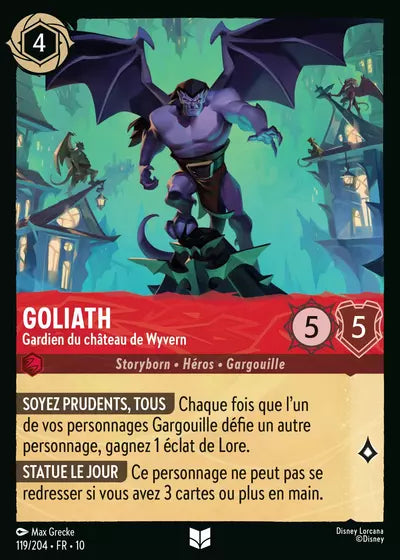 Carte Lorcana 119/204 Goliath Foil | LorenZone