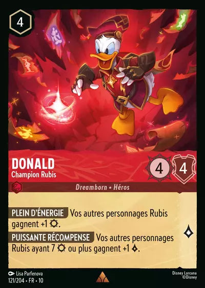 Carte Lorcana 121/204 Donald Foil | LorenZone
