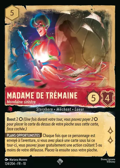Carte Lorcana 124/204 Madame de Trémaine Foil | LorenZone