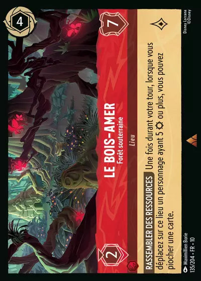 Carte Lorcana 135/204 Le Bois-Amer Foil | LorenZone