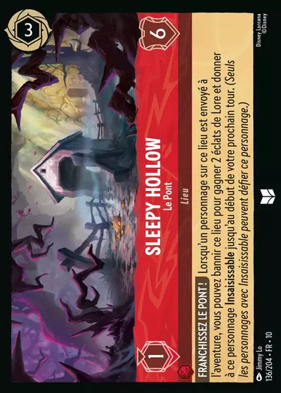 Carte Lorcana 136/204 Sleepy Hollow Foil | LorenZone