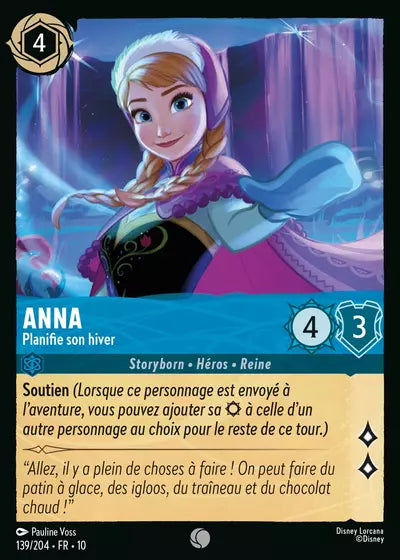 Carte Lorcana 139/204 Anna Foil | LorenZone