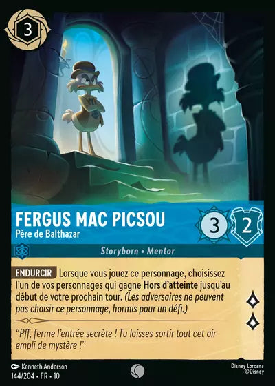 Carte Lorcana 144/204 Fergus Mac Picsou Foil | LorenZone