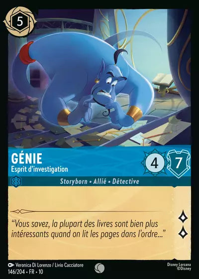 Carte Lorcana 146/204 Génie Foil | LorenZone