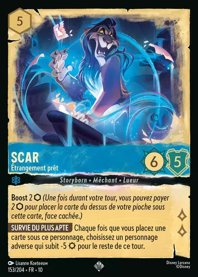 Carte Lorcana 153/204 Scar Foil | LorenZone