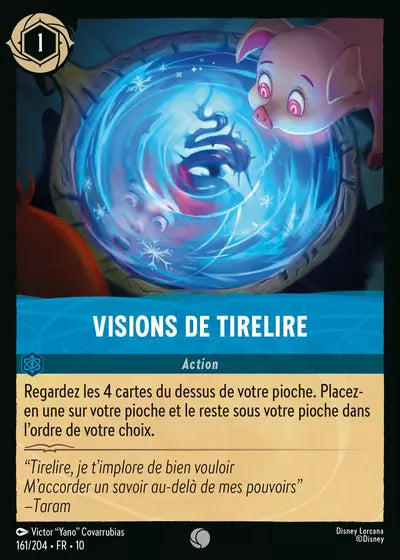 Carte Lorcana 161/204 Visions de Tirelire Foil | LorenZone