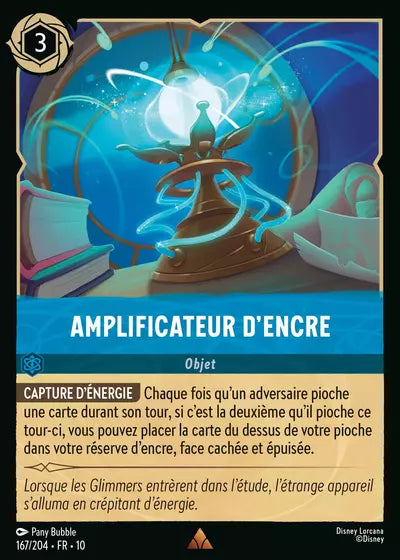 Carte Lorcana 167/204 Amplificateur d'encre Foil | LorenZone