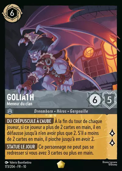 Carte Lorcana 173/204 Goliath Foil | LorenZone