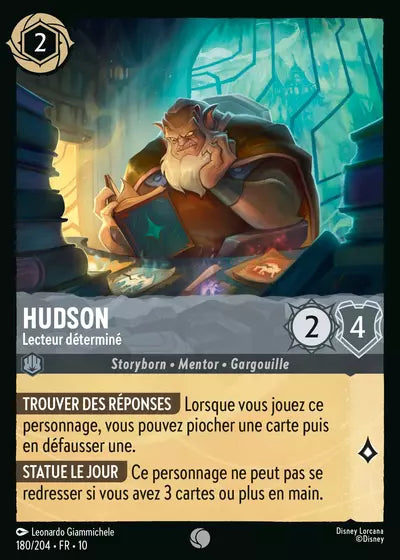 Carte Lorcana 180/204 Hudson Foil | LorenZone