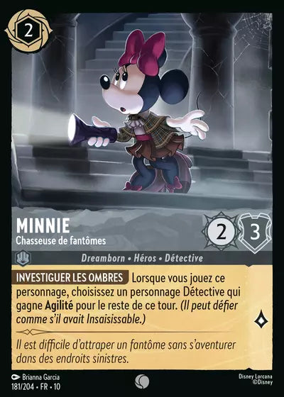 Carte Lorcana 181/204 Minnie Foil | LorenZone