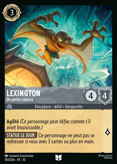 Carte Lorcana 183/204 Lexington Foil | LorenZone