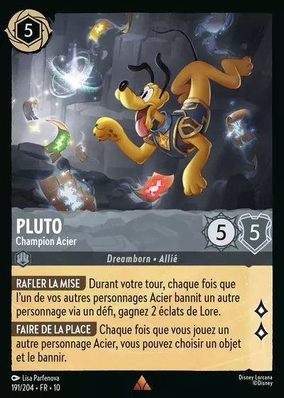 Carte Lorcana 191/204 Pluto Foil | LorenZone
