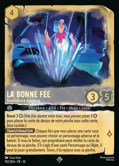 Carte Lorcana 192/204 La Bonne Fée Foil | LorenZone
