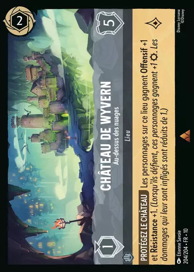 Carte Lorcana 204/204 Château de Wyvern Foil | LorenZone