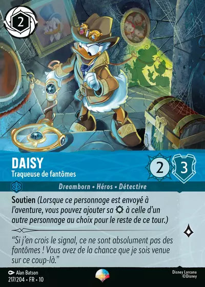 Carte Lorcana 217/204 Daisy Épique | LorenZone