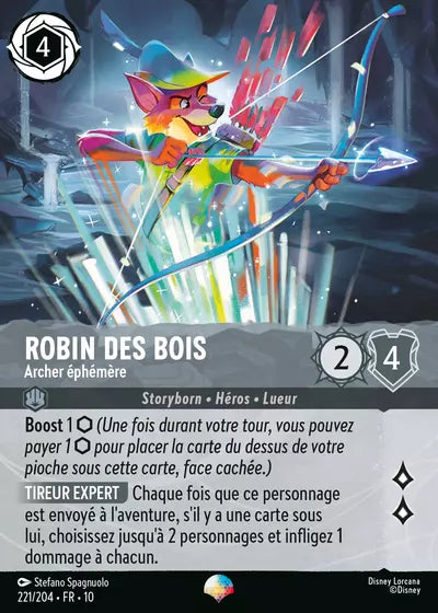 Carte Lorcana 221/204 Robin des Bois Épique | LorenZone