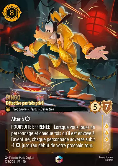 Carte Lorcana 223/204 Dingo Enchantée | LorenZone