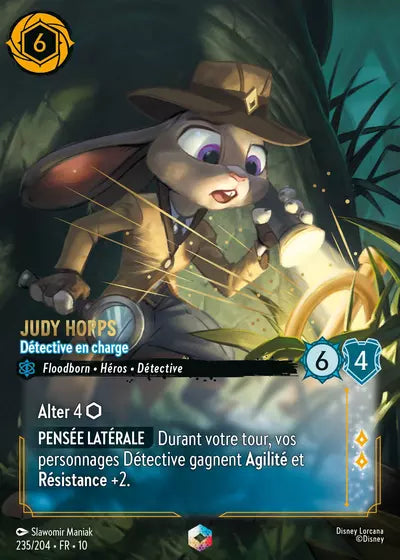Carte Lorcana 235/204 Judy Hopps Enchantée | LorenZone