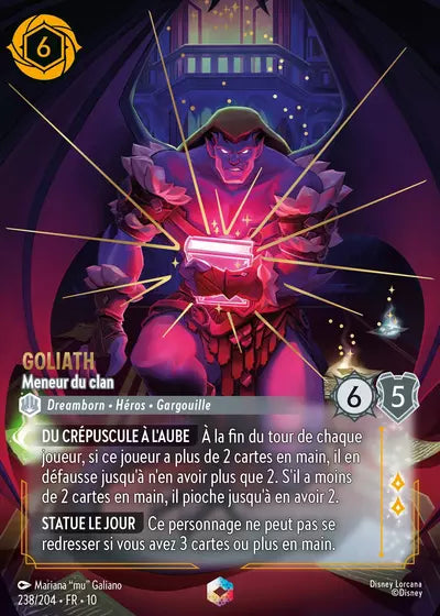 Carte Lorcana 238/204 Goliath Enchantée | LorenZone