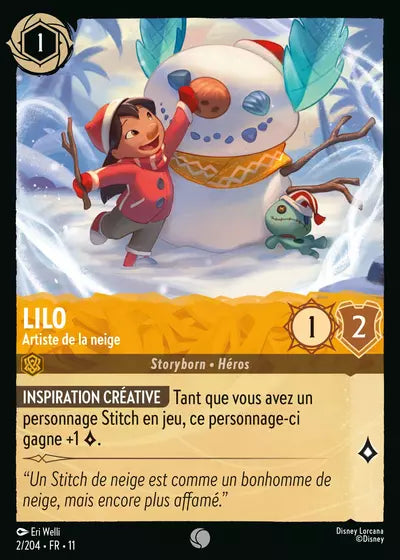 Carte Lorcana 002/204 Lilo Foil | LorenZone
