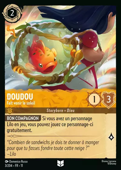 Carte Lorcana 003/204 Doudou Foil | LorenZone