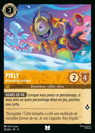 Carte Lorcana 018/204 Pikly Foil | LorenZone