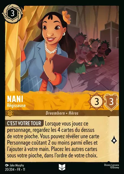 Carte Lorcana 020/204 Nani Foil | LorenZone