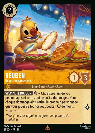 Carte Lorcana 021/204 Reuben Foil | LorenZone