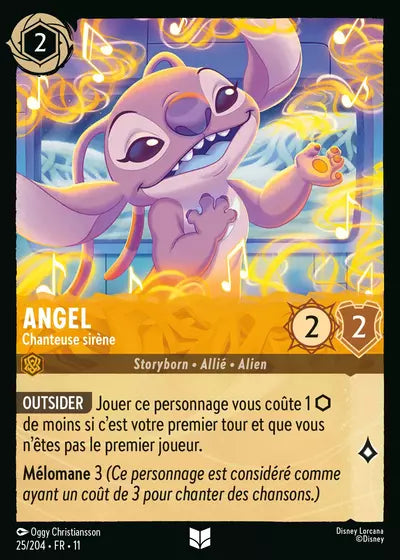 Carte Lorcana 025/204 Angel Foil | LorenZone