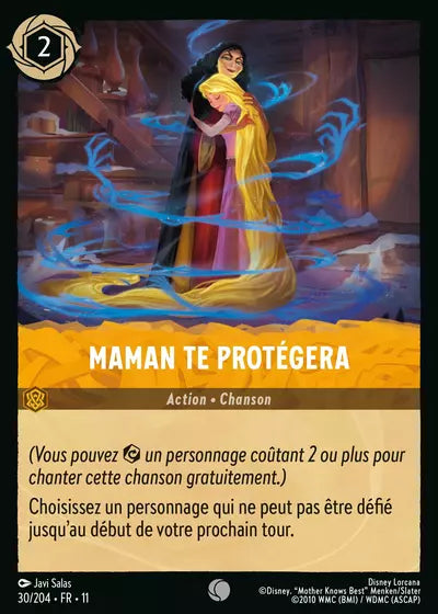 Carte Lorcana 030/204 Maman te protégera Foil | LorenZone