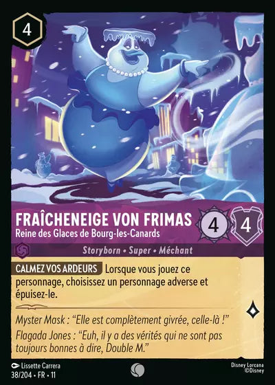 Carte Lorcana 038/204 Fraîcheneige von Frimas Foil | LorenZone