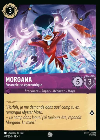 Carte Lorcana 040/204 Morgana Foil | LorenZone