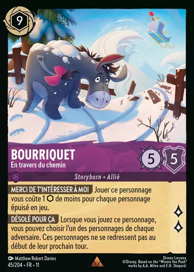 Carte Lorcana 045/204 Bourriquet Foil | LorenZone