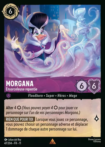 Carte Lorcana 047/204 Morgana Foil | LorenZone