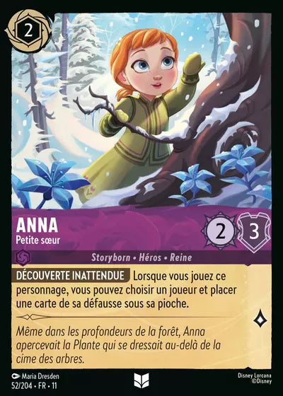 Carte Lorcana 052/204 Anna Foil | LorenZone