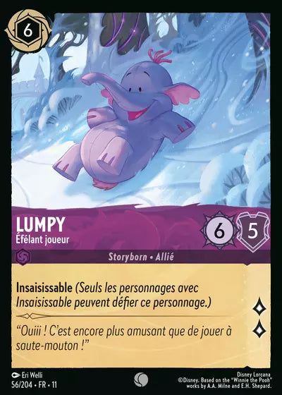 Carte Lorcana 056/204 Lumpy Foil | LorenZone