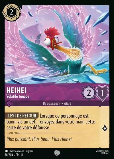 Carte Lorcana 058/204 Heihei Foil | LorenZone