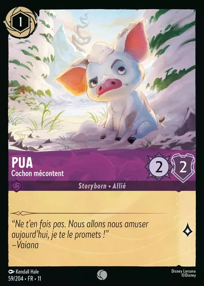 Carte Lorcana 059/204 Pua Foil | LorenZone