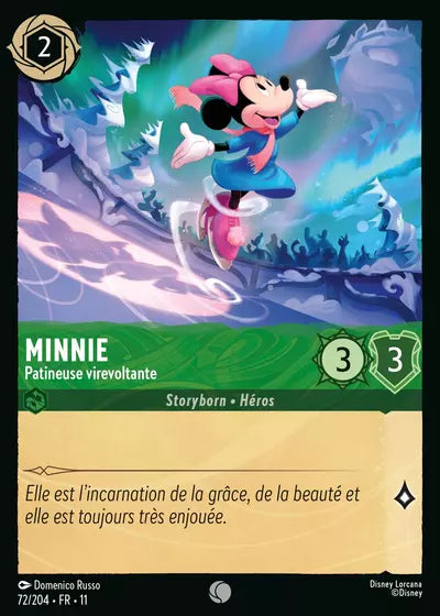 Carte Lorcana 072/204 Minnie Foil | LorenZone