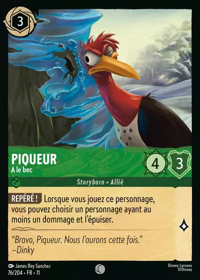 Carte Lorcana 076/204 Piqueur Foil | LorenZone