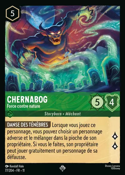 Carte Lorcana 077/204 Chernabog Foil | LorenZone