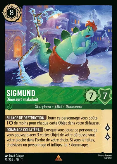 Carte Lorcana 079/204 Sigmund Foil | LorenZone