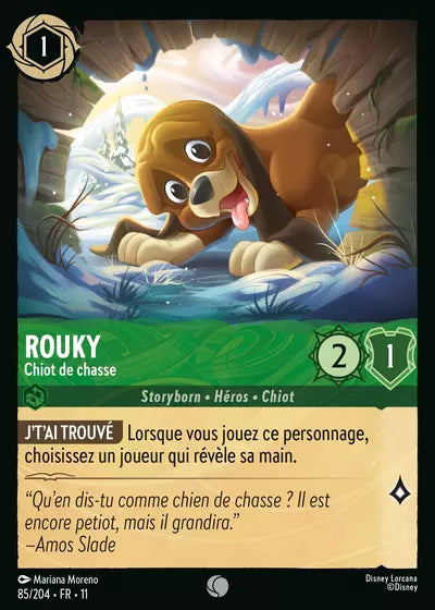 Carte Lorcana 085/204 Rouky Foil | LorenZone
