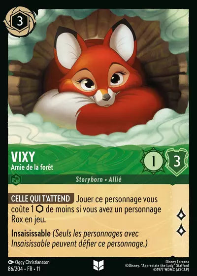 Carte Lorcana 086/204 Vixy Foil | LorenZone