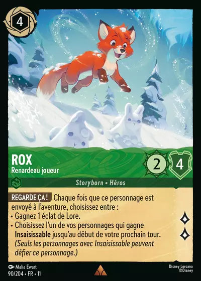 Carte Lorcana 090/204 Rox Foil | LorenZone
