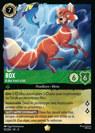 Carte Lorcana 092/204 Rox Foil | LorenZone