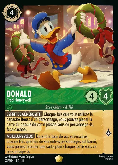 Carte Lorcana 093/204 Donald Foil | LorenZone